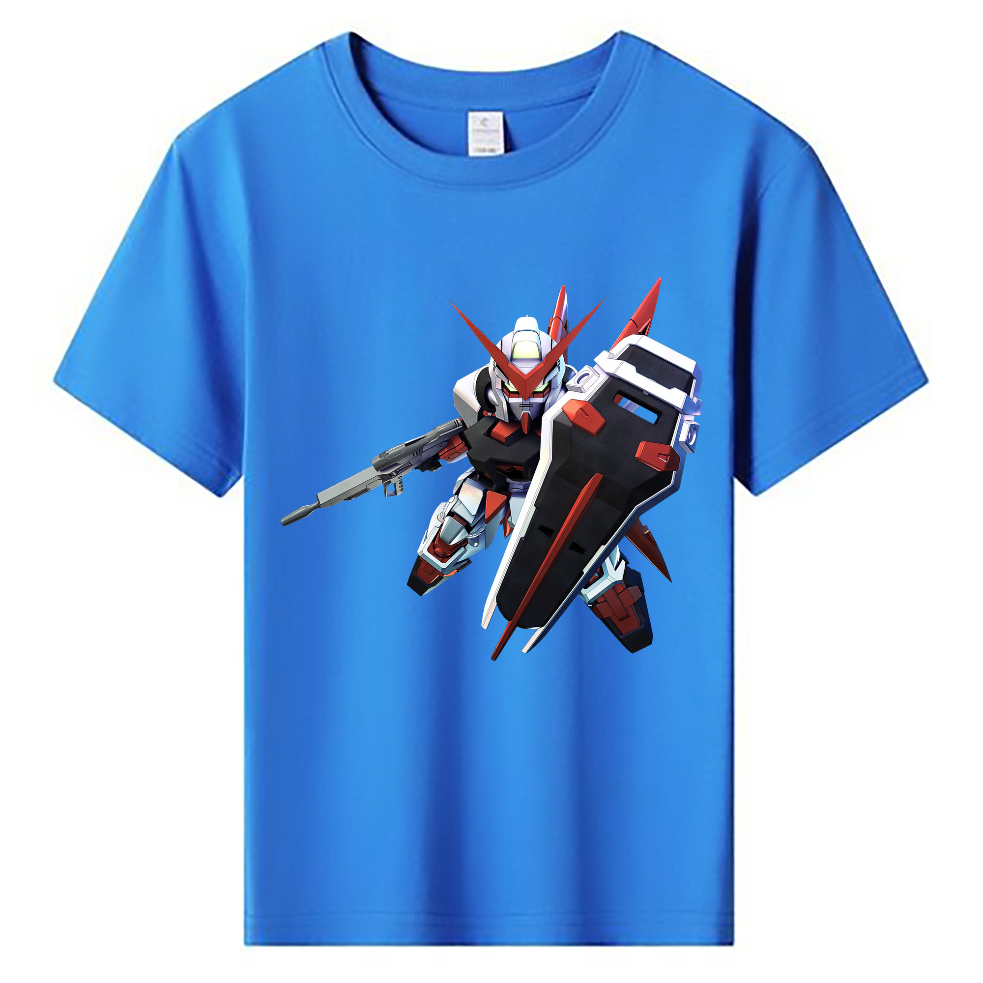 （画像用） 機動戦士ガンダム Mobile Suit Gundam 綿100％キッズTシャツ（フロントプリント）